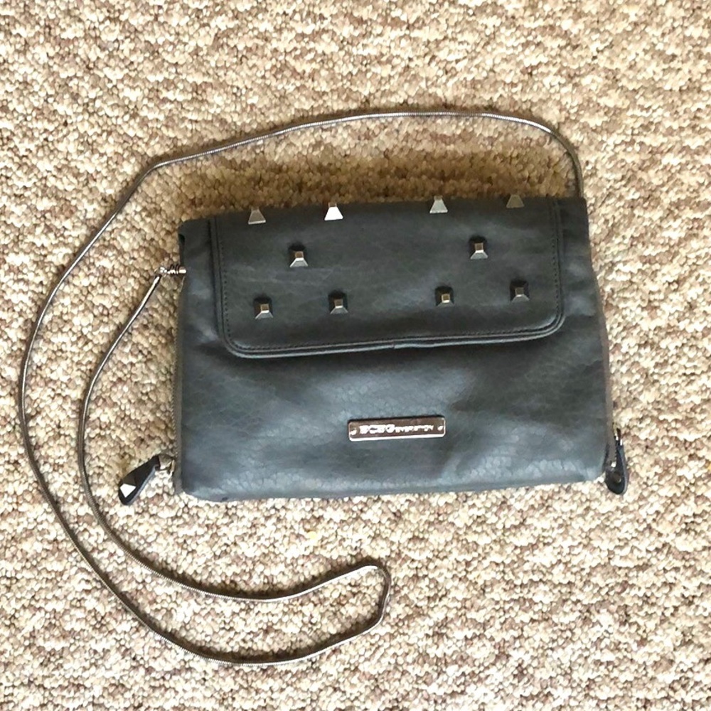 BCBGENERATION large fold over crossbody/clutch